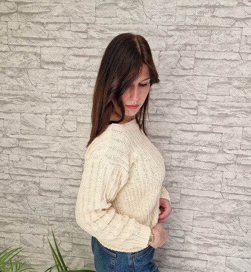 269 Strickanleitung Pullover Sandra