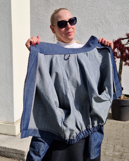 Ajuga Denim Blouson – a versatile jacket with distinctive details