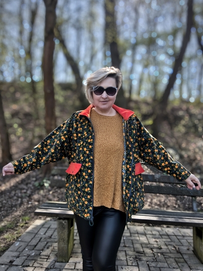 Ajuga Denim Blouson – a versatile jacket with distinctive details