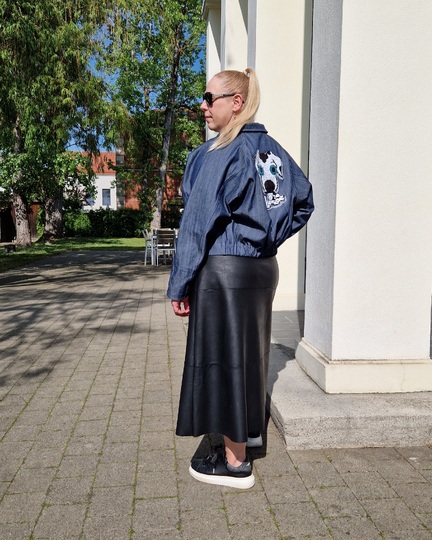 Ajuga Denim Blouson – a versatile jacket with distinctive details