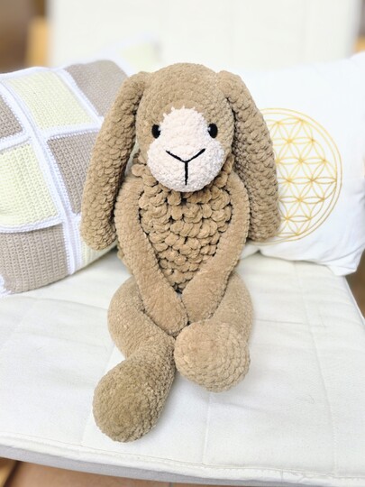Häkelanleitung Hase Big Bobby - XL Größe - Schlenkerhase - Anfängergeeignet