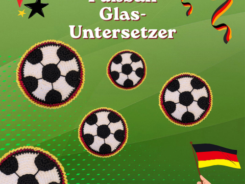 Fußball Glas Untersetzer