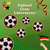 Fußball Glas Untersetzer