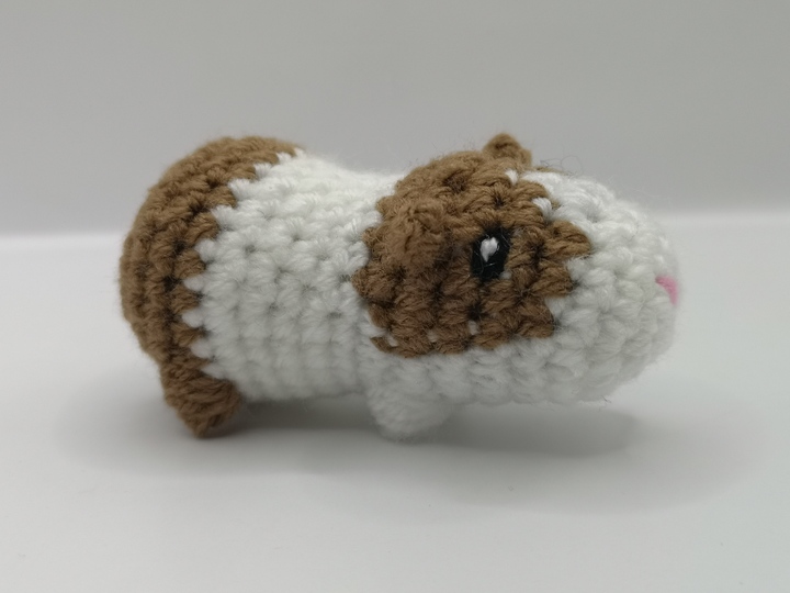 Mini-Meerschweinchen ohne Zusammennähen - Häkelanleitung von NiggyArts