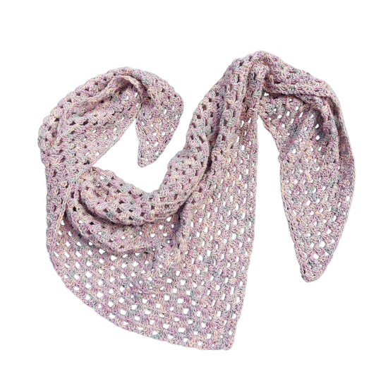 Dreieckstuch Half Granny Square Häkelanleitung