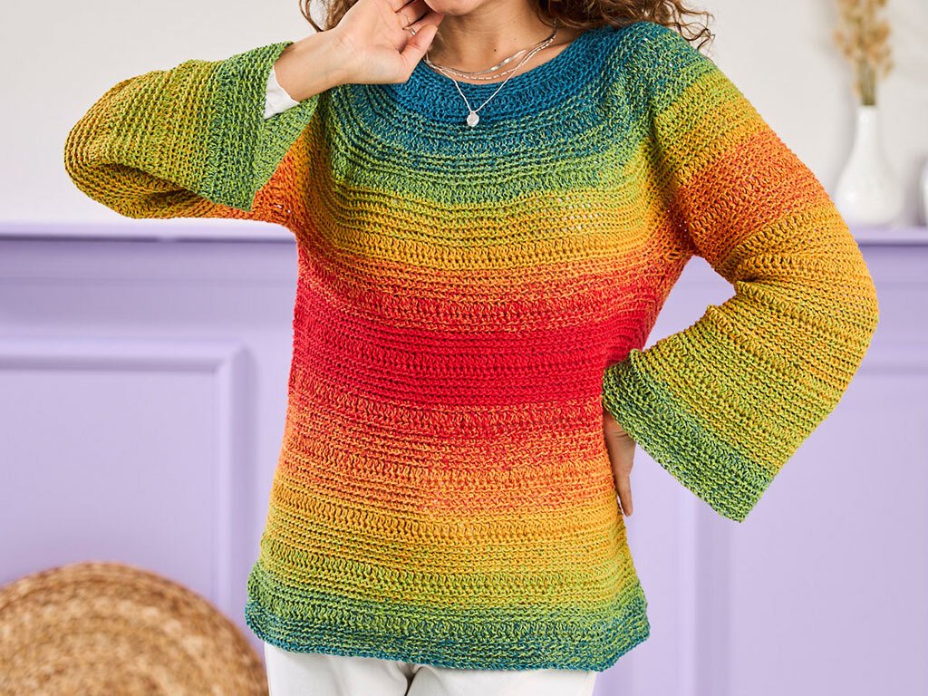 PULLI HOLLY … MIT RUNDPASSE GEHÄKELT