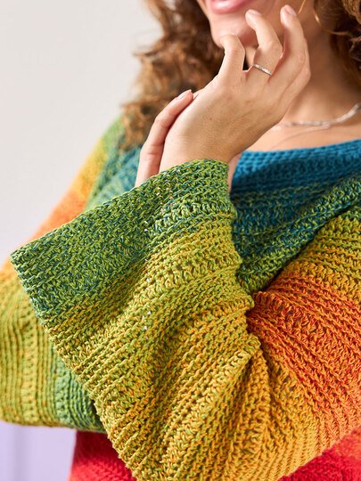 PULLI HOLLY … MIT RUNDPASSE GEHÄKELT