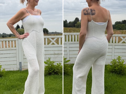 Häkelanleitung Cozy-Jumpsuit "Stellina"