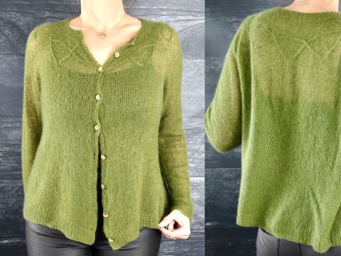 Sublima, Strickanleitung leichte Strickjacke mit Zopfmuster