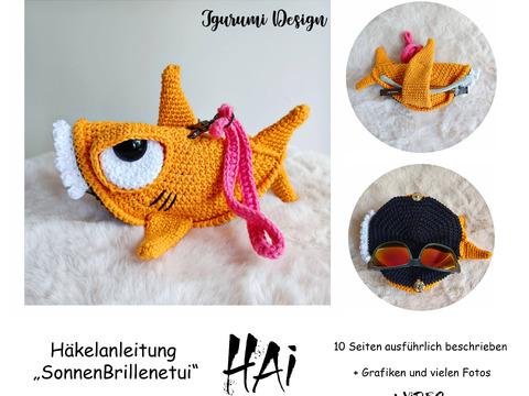Brillenetui für die Sonnenbrille HAI