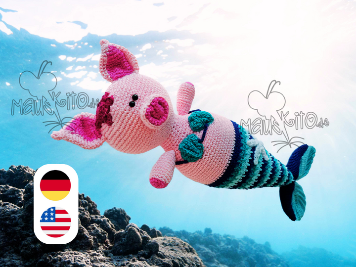 Häkelanleitung „Meerschweinchen“ – Das echte Meer-Schwein!