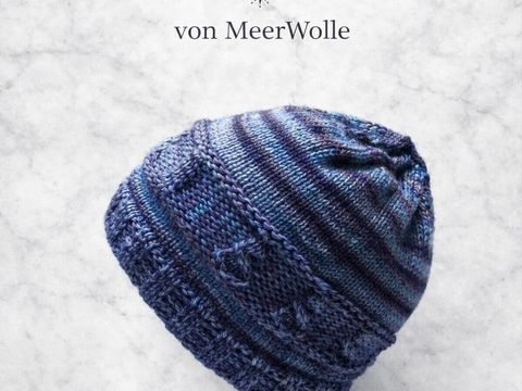 Freya – Zopfmütze stricken | PDF-Anleitung