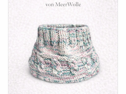 Gersimi – Loop mit Zopfmuster stricken | PDF-Anleitung