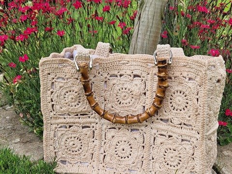 Häkeltasche Granny BÄG – Anleitung mit PDF-Download