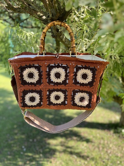 Häkeltasche Granny BÄG – Anleitung mit PDF-Download
