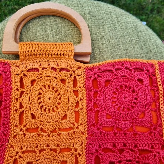 Häkeltasche Granny BÄG – Anleitung mit PDF-Download