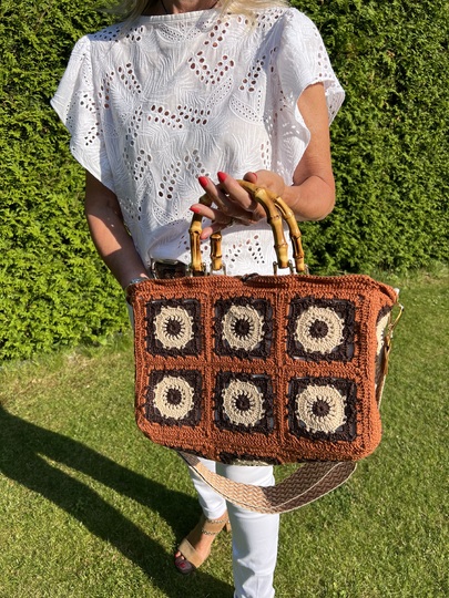 Häkeltasche Granny BÄG – Anleitung mit PDF-Download