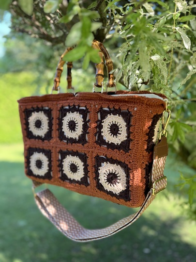Häkeltasche Granny BÄG – Anleitung mit PDF-Download