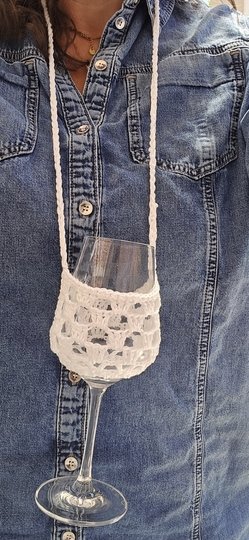 Wine Buddy Bag – Häkelanleitung