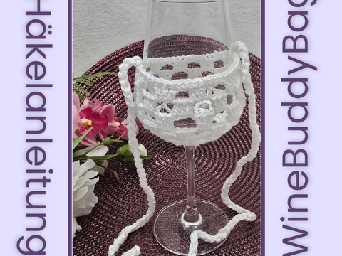 Wine Buddy Bag – Häkelanleitung