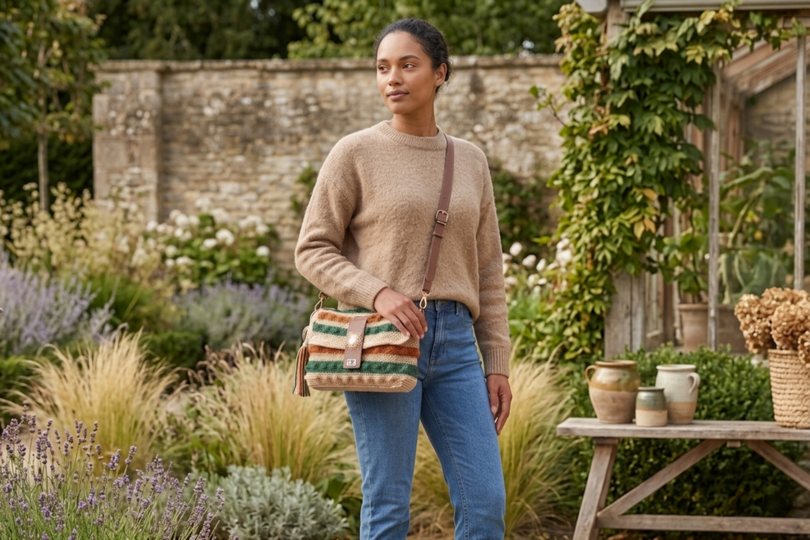 Boho Structured Bag – Stylish Shoulder Bag (Crochet Pattern)
