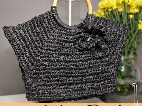 Häkeltasche Basket BÄG – Anleitung mit Video-Tutorial & PDF-Download