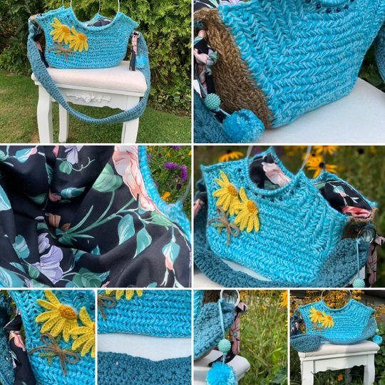 Häkeltasche Basket BÄG – Anleitung mit Video-Tutorial & PDF-Download