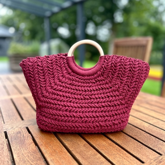 Häkeltasche Basket BÄG – Anleitung mit Video-Tutorial & PDF-Download