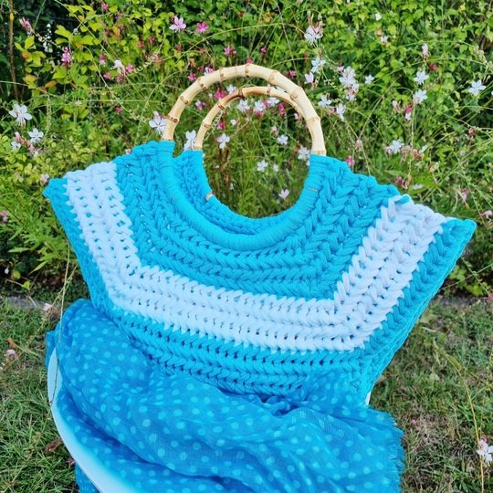 Häkeltasche Basket BÄG – Anleitung mit Video-Tutorial & PDF-Download