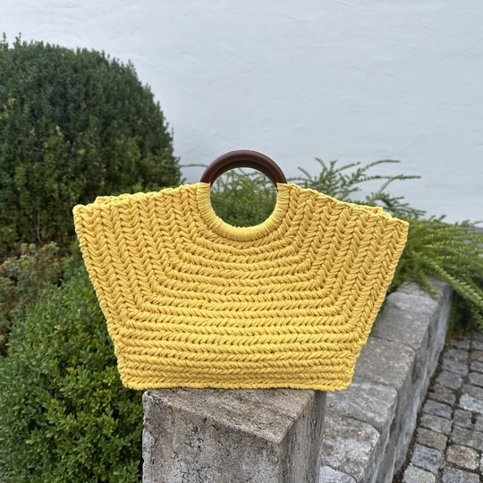 Häkeltasche Basket BÄG – Anleitung mit Video-Tutorial & PDF-Download