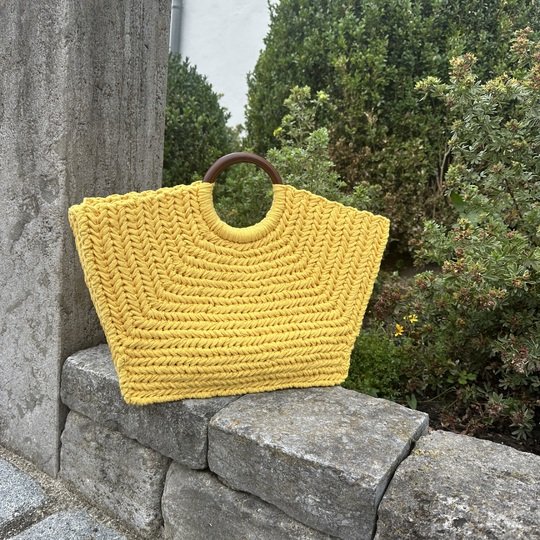 Häkeltasche Basket BÄG – Anleitung mit Video-Tutorial & PDF-Download