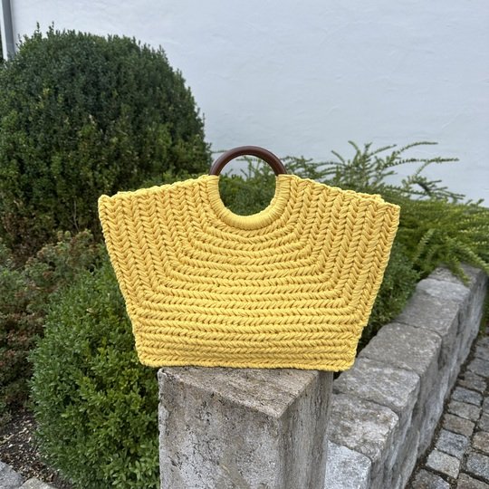 Häkeltasche Basket BÄG – Anleitung mit Video-Tutorial & PDF-Download