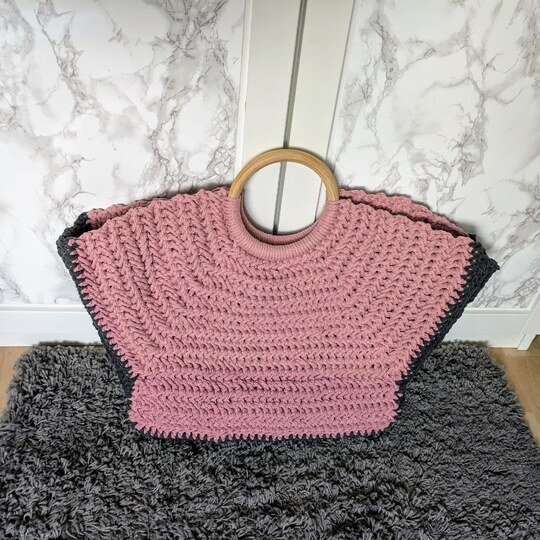 Häkeltasche Basket BÄG – Anleitung mit Video-Tutorial & PDF-Download