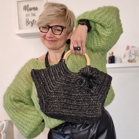 Häkeltasche Basket BÄG – Anleitung mit Video-Tutorial & PDF-Download