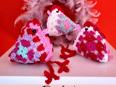 FreE-Book: Häkelanleitung Granny Chicka   – Anleitung mit PDF-Download