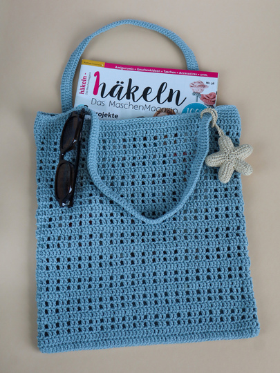 Häkelanleitung Tasche "Seestern"