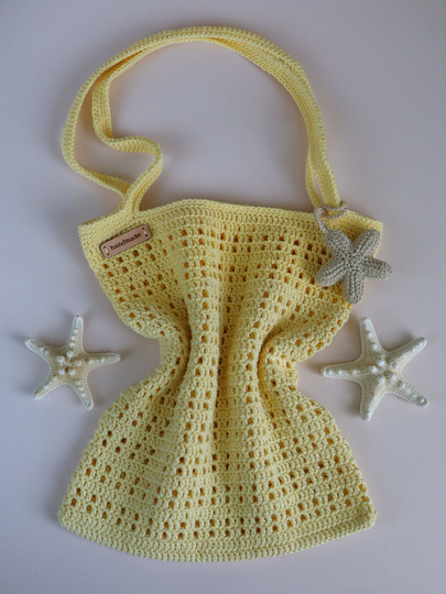 Häkelanleitung Tasche "Seestern"