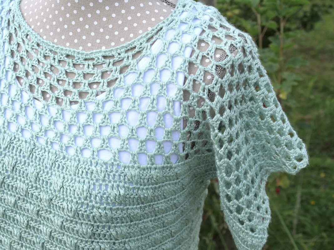 Wildflower - Häkelanleitung für ein luftiges Sommershirt - Bild 3
