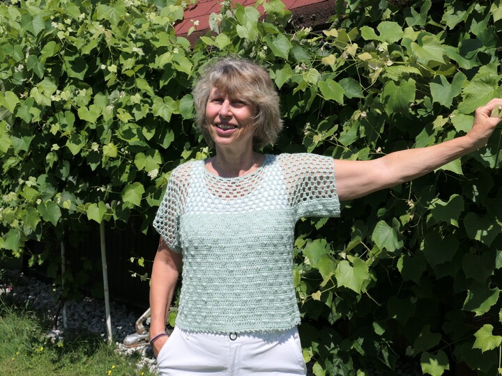 Wildflower - Häkelanleitung für ein luftiges Sommershirt