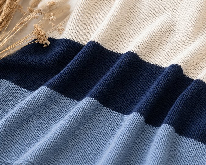 Coastal Breeze Top Knitting Pattern PDF – Scandinavian A-Line Sleeveless Su