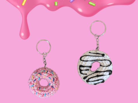 Donut Schlüsselanhänger