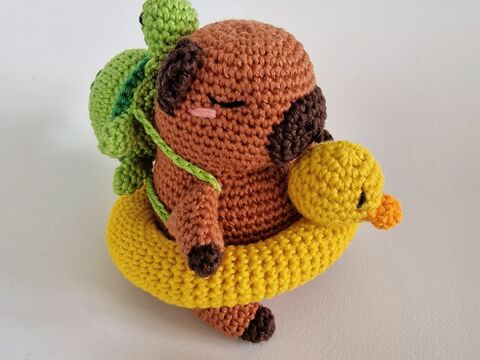 Capybara "Carlos" Häkelanleitung