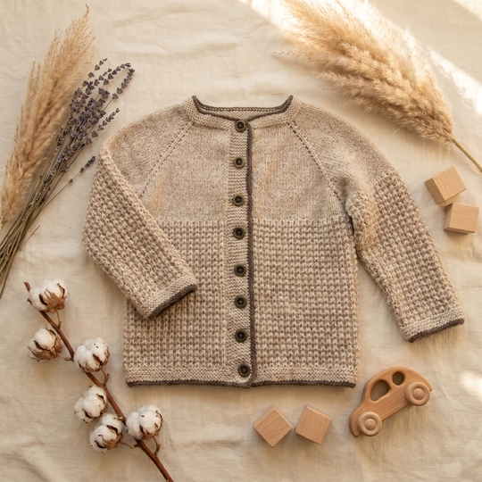 Strickanleitung * Kinderjacke in 3 Größen * 2 - 8 Jahre * RVO