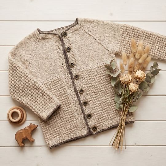 Strickanleitung * Kinderjacke in 3 Größen * 2 - 8 Jahre * RVO