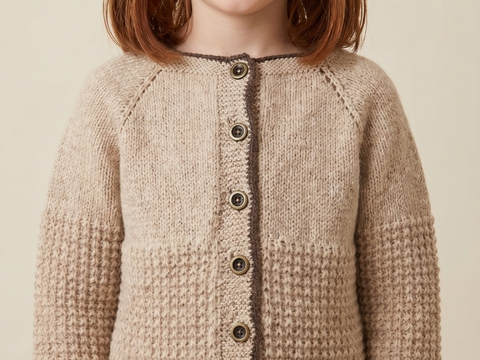 Strickanleitung * Kinderjacke in 3 Größen * 2 - 8 Jahre * RVO
