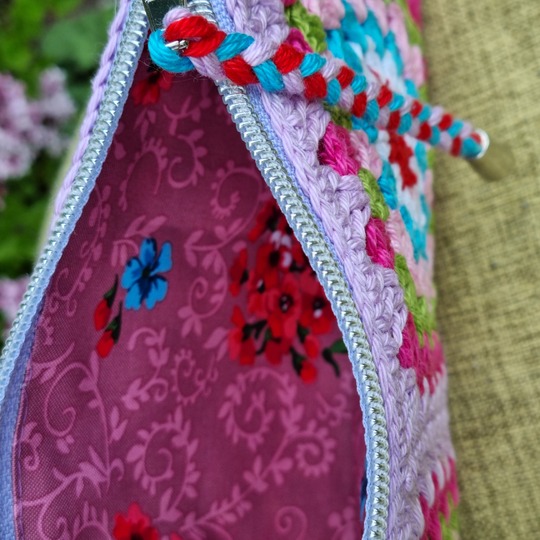 Häkeltasche Granny Pochette – Anleitung mit PDF-Download