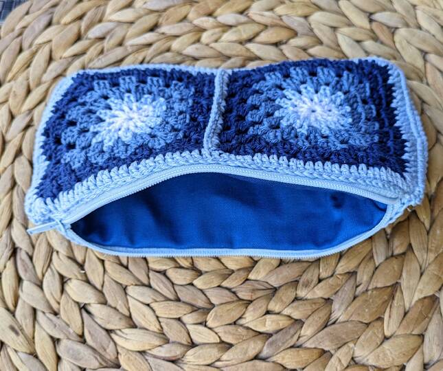 Häkeltasche Granny Pochette – Anleitung mit PDF-Download