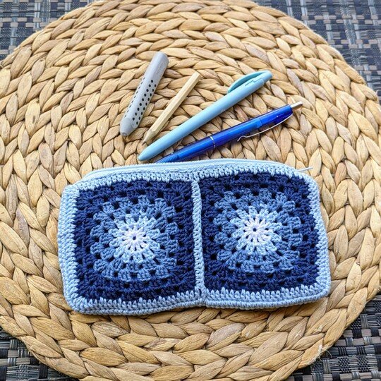 Häkeltasche Granny Pochette – Anleitung mit PDF-Download