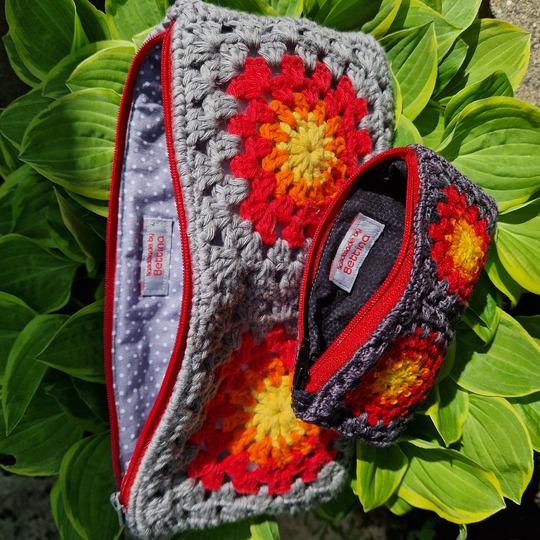 Häkeltasche Granny Pochette – Anleitung mit PDF-Download
