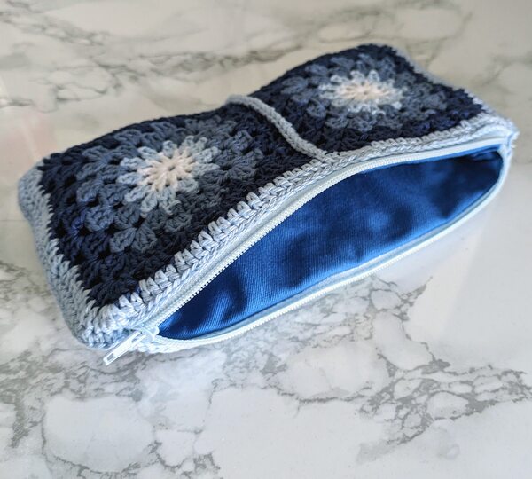 Häkeltasche Granny Pochette – Anleitung mit PDF-Download